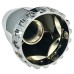 Chrome Screw On Nut Cover 32/33mm - Long Reach Acorn Top